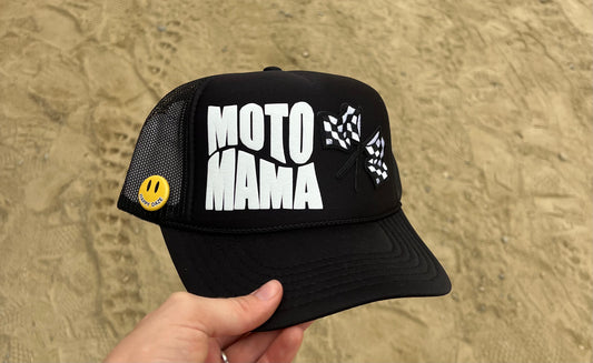 Moto Mama (Checkered)